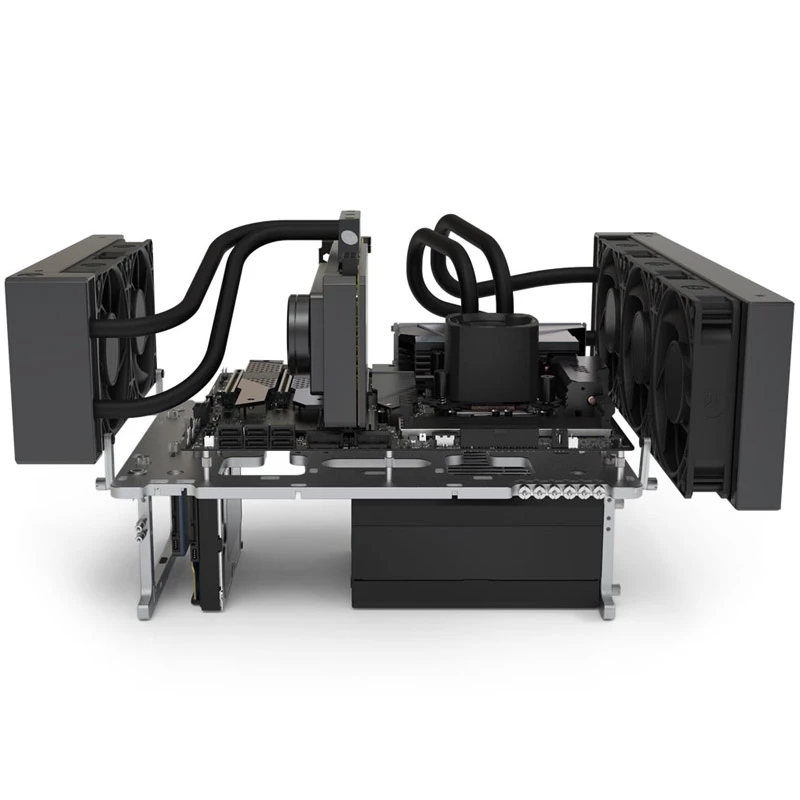 Θήκη Benchtable Streacom BC1 V2 – ανοιχτό πλαίσιο δοκιμής/bench, τιτάνιο