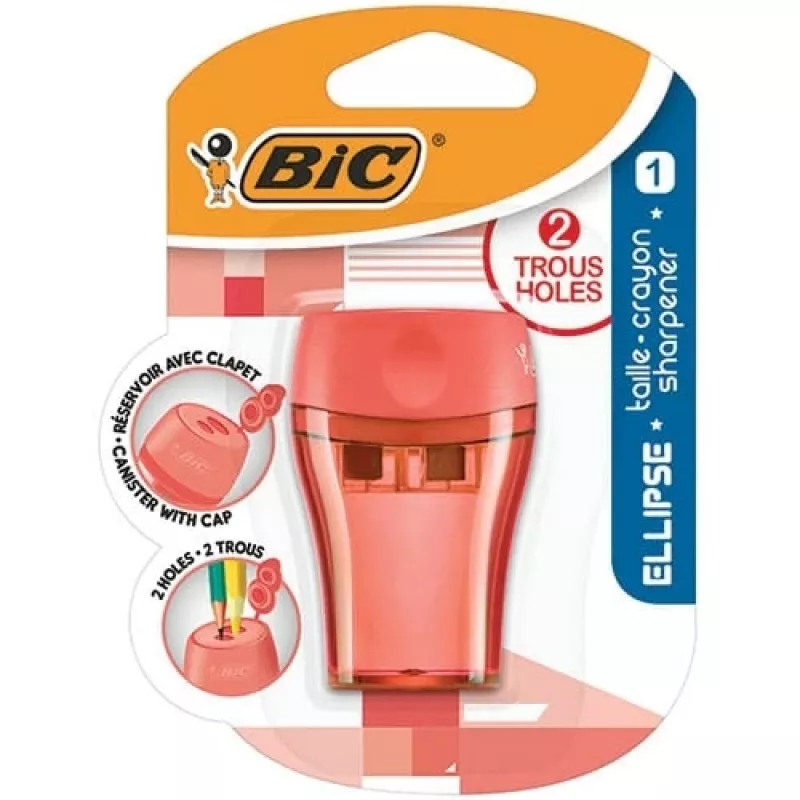Bic ξύστρα Ellipse Maxi 2 τρύπες, 1 τεμ.