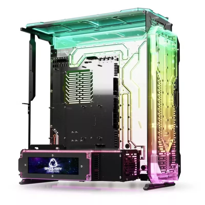 Μπροστινό κάλυμμα για κουτί PC Singularity Spectre 4 Elite, ακρυλικό διαφανές