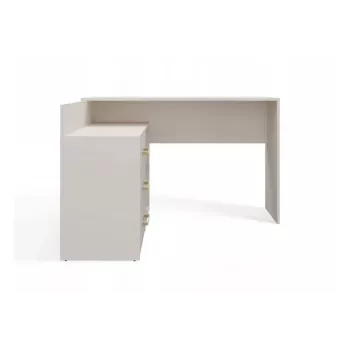 Γωνιακή επιφάνεια γραφείου e shop DANY Kaszmir μπεζ — γωνιακός χώρος εργασίας, συμπαγής διάταξη
