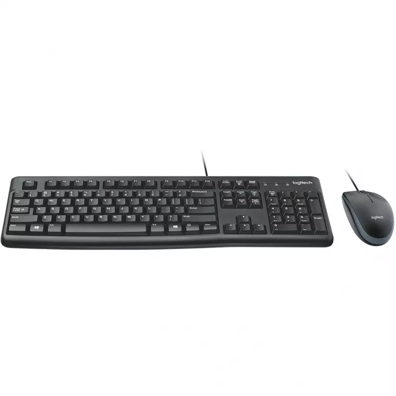 Logitech Desktop MK120 - σετ πληκτρολογίου και ποντικιού - USB - Ιταλικά