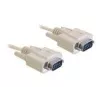 Σειριακό καλώδιο DeLOCK RS-232 2m μπεζ DB-9