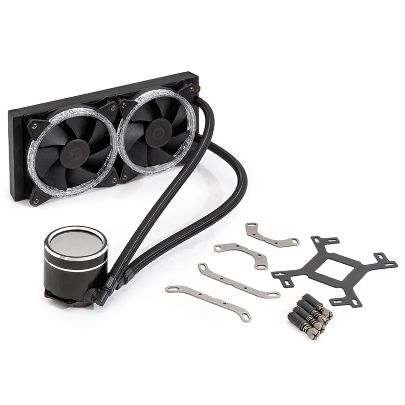 Υδρόψυξη All-in-One BitsPower Cyclops 240 – Μαύρο/Ασημί, ψυγείο 240 mm