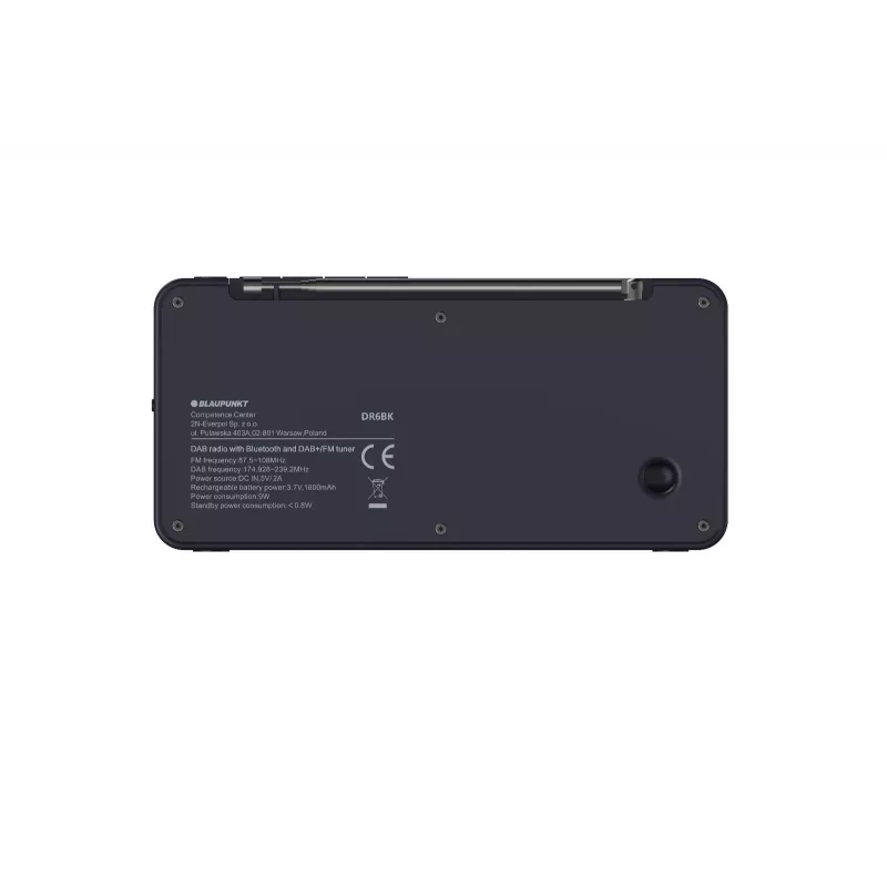 Blaupunkt DR6BK Φορητό ραδιόφωνο μαύρο