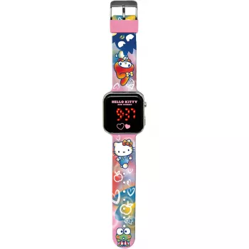 Παιδικό ρολόι Kids Euroswan Hello Kitty HK50151 με ένδειξη LED