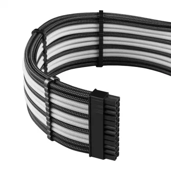 CableMod PRO ModMesh 12VHPWR σετ προέκτασης καλωδίων CM-PCAB-16P3KIT-NKKW-3PK-R-SS, μαύρο/λευκό