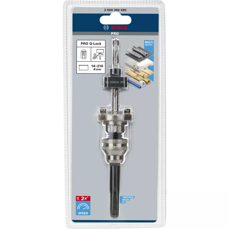 Bosch 2 609 390 590 εξάρτημα τρυπανιού προσαρμογέας ποτηροτρύπανου