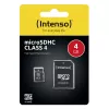 Κάρτα μνήμης Intenso 4 GB MicroSDHC Class 4 3403450