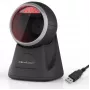 Qoltec Επιτραπέζιος αναγνώστης barcode για κωδικούς 1D και 2D, Σαρωτής QR, Μαύρο