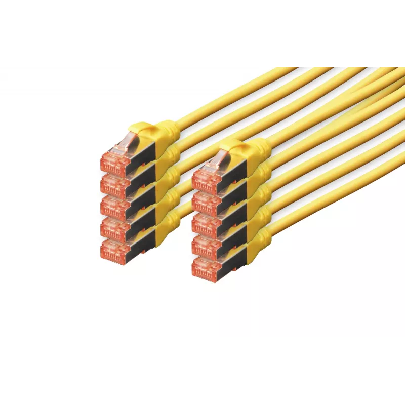 Digitus DK-1644-005-Y-10 Καλώδιο Patch Ethernet κίτρινο