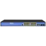 Δικτυακό switch ERNITEC ELECTRA-M16-1GB-285W – 16 θυρών Layer 2+ με 2 x Gigabit RJ45, 285 W ισχύς