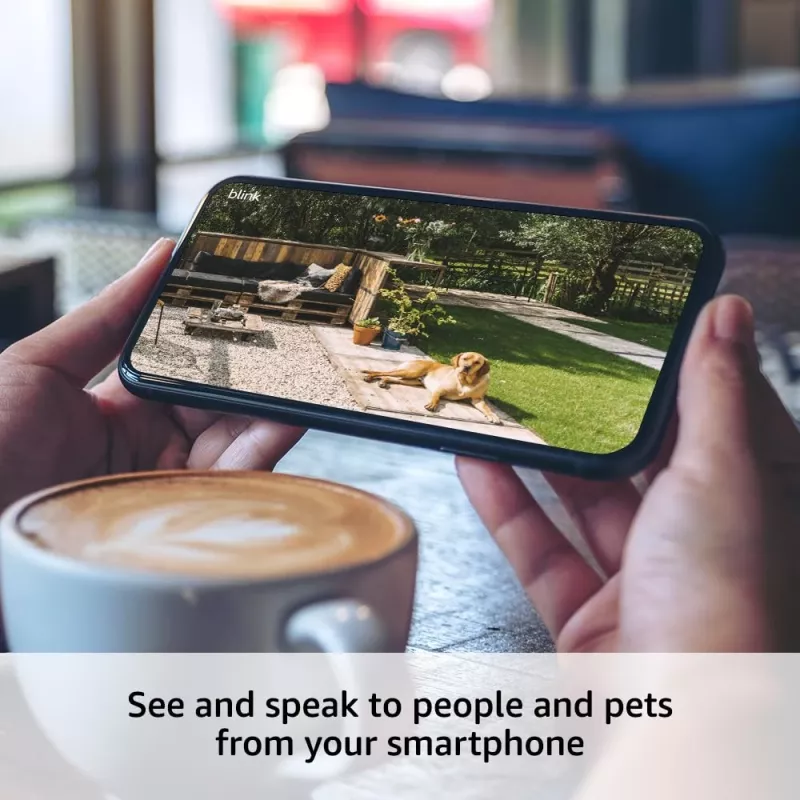 Κάμερα ασφαλείας IP Blink B0DHLV4P1B 1080p εξωτερική ασύρματη