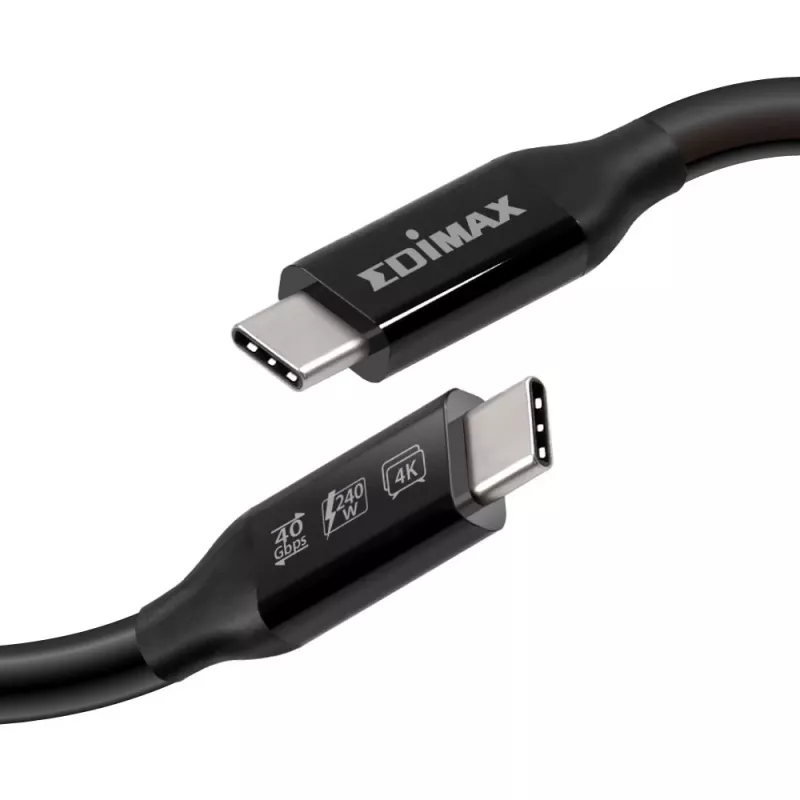 Edimax UC4 1 m 40 Gbit/s Μαύρο