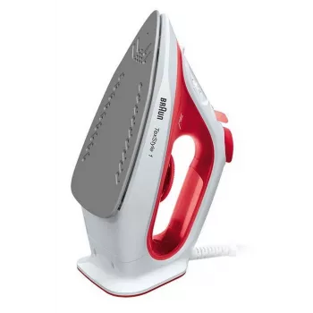 Braun SI 1019 RD σίδερο ατμού αντικολλητική πλάκα σιδερώματος 1900 W κόκκινο