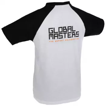 Μπλούζα Global Masters GM Logo - Λευκό (S)
