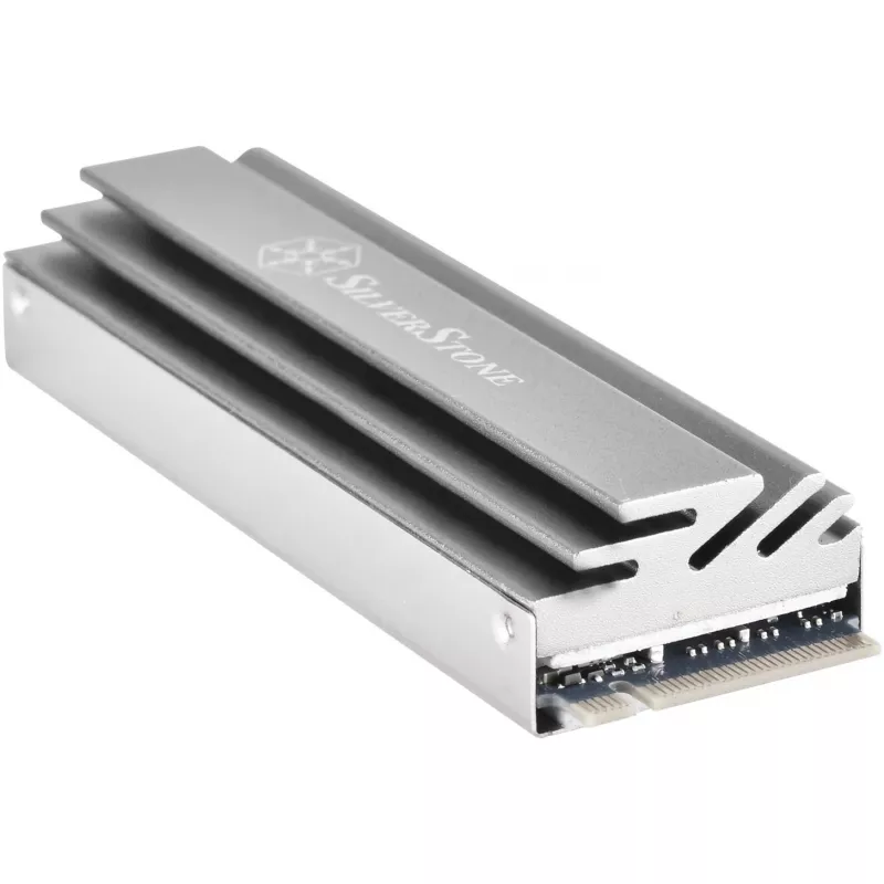 Passive M.2 Cooler SILVERSTONE TP04 — Aluminium heatsink for M.2 SSD (SST-TP04)