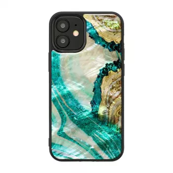 Θήκη προστασίας iKins για Apple iPhone 12 mini — aqua agate