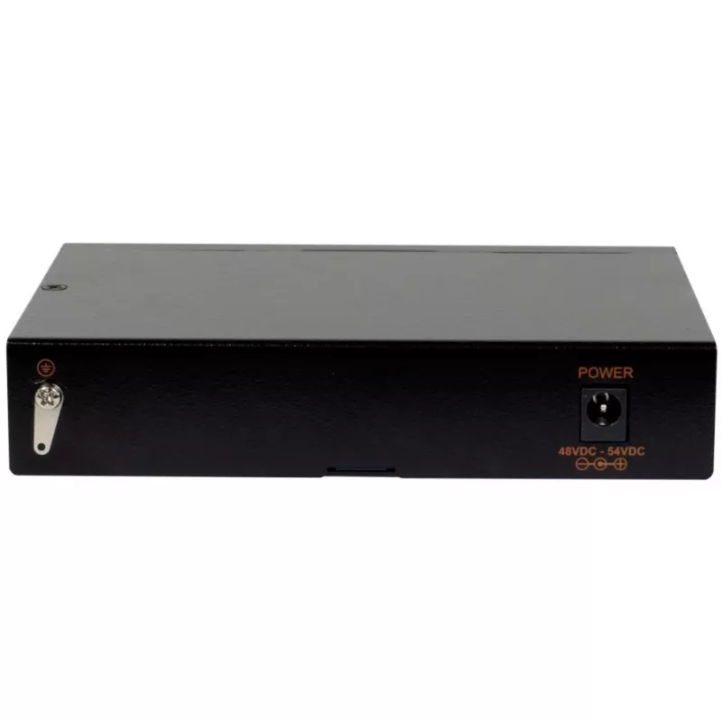 ALLNET ALL-MC116SPV-VDSL2 μόντεμ γέφυρας VDSL2 με vectoring από σημείο σε σημείο, 2x θύρες PoE IEEE 802.3at, μη διαχειριζόμενο, μαύρο