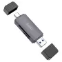 Αναγνώστης καρτών HOCO HB45 2-Slot SD/TF με θύρες USB-A και USB-C