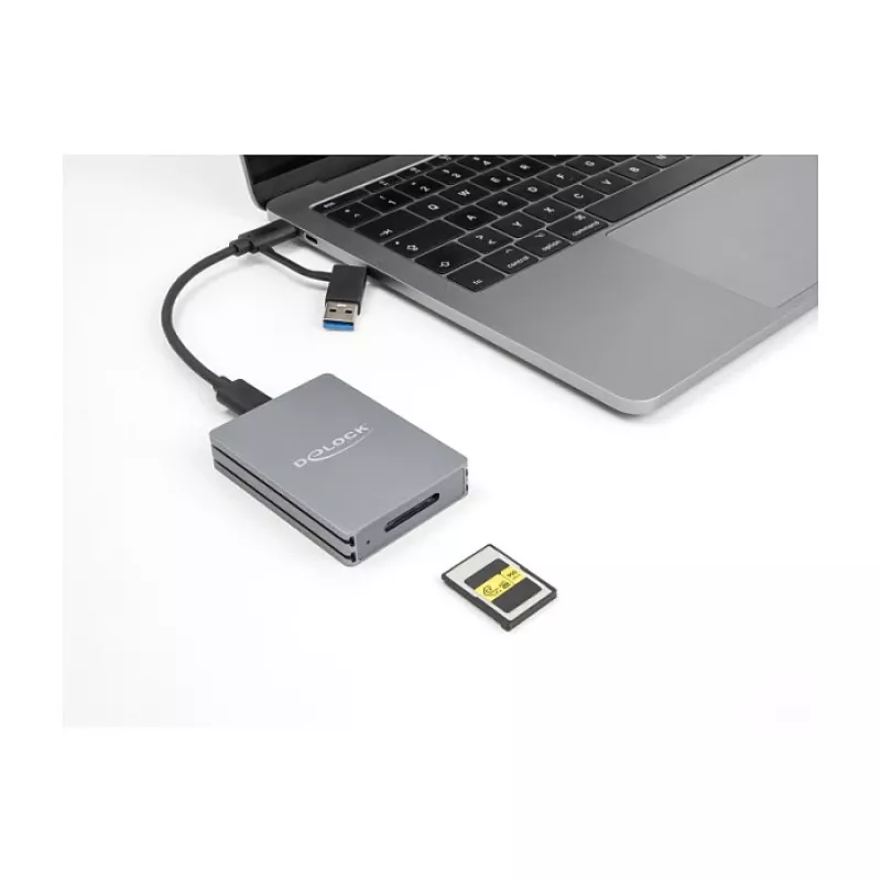 Delock 91012 Αναγνώστης καρτών USB Type-C για CFexpress Type A