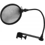 Φίλτρο pop μικροφώνου Omnitronic 6000624N μαύρο — Προστασία για μείωση των πλοσίβων