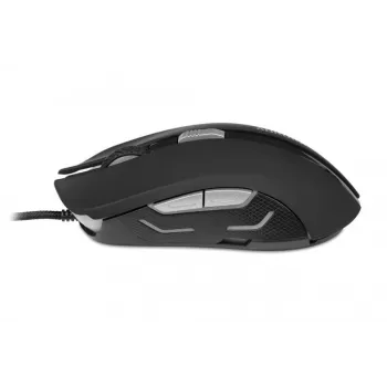 iBox Aurora A-1 IMOGS9031 ενσύρματο οπτικό ποντίκι gaming, 2400 DPI, USB Type-A, RGB, για δεξιόχειρες, μαύρο