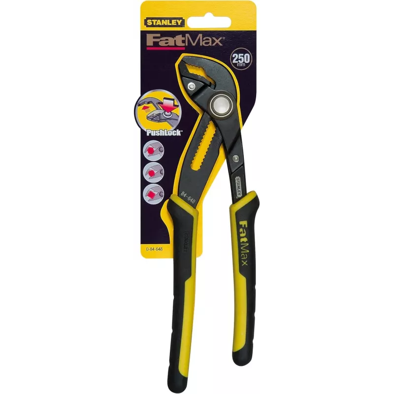 Τσιμπίδα υδραυλικού Stanley FatMax Multigrip 250mm