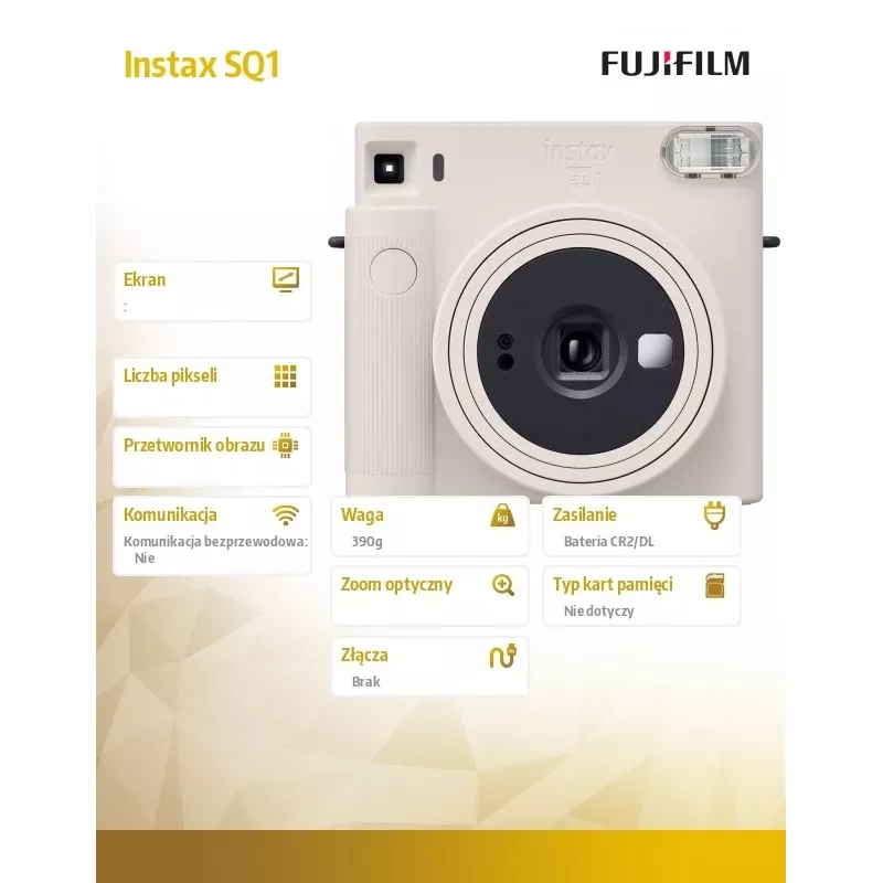 Fujifilm Instax Square SQ1 62 x 62 mm Λευκό