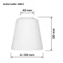 Activejet φωτιστικό οροφής AJE-ALMA 3P E27 3x40W