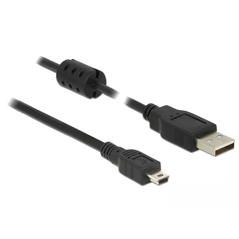Καλώδιο USB DeLOCK 1,5m USB 2.0-A Mini-B 84913