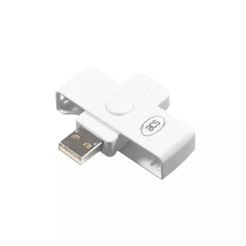 ACS ACR39U-N1 - Εσωτερικός χώρος - Λευκό - ISO 7816 Μέρη 1-3 - Κλάση A - B - C (5 V - 3 V - 1,8 V) - USB 2.0 - T=0, T=1, Υποστήριξη καρτών μνήμης - Android - iOS (ACR39U-N1)
