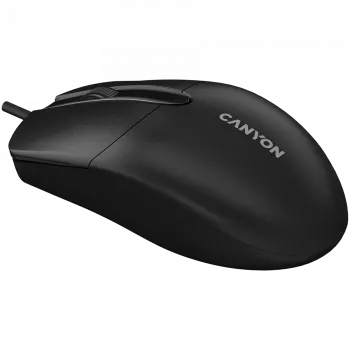 CANYON ποντίκι M-5 ενσύρματο μαύρο