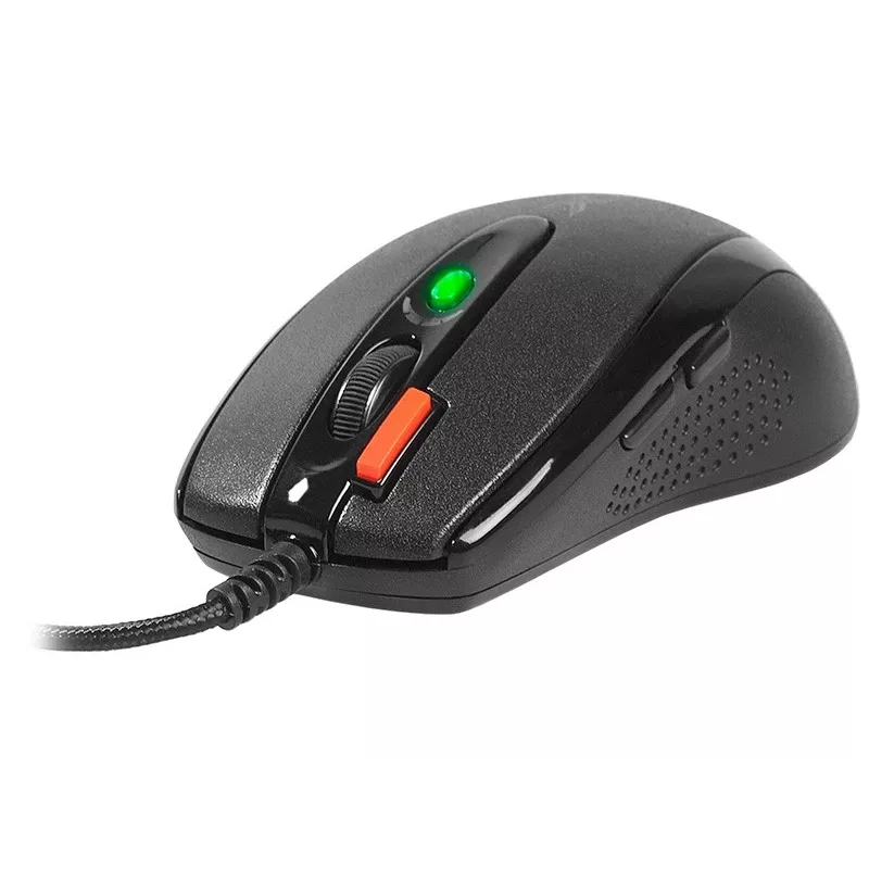 Ποντίκι gaming A4Tech X-7120 USB Type-A αμφιδέξιο 2000 DPI, 3 ms, ενσύρματο, μαύρο