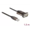 Αντάπτορας USB 2.0 Type-A σε σειριακό RS-232 D-Sub 9 ακίδων βύσμα αρσενικό DeLOCK 62646