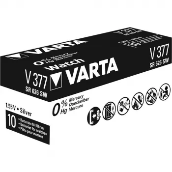 Varta 00377101111 21 mAh Ασημί