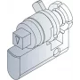 Schroff κύλινδρος 8 mm τετράγωνο bit (27230063)