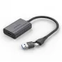Προσαρμογέας καλωδίου Vention ACYHB – USB-C + USB-A σε HDMI, γκρι