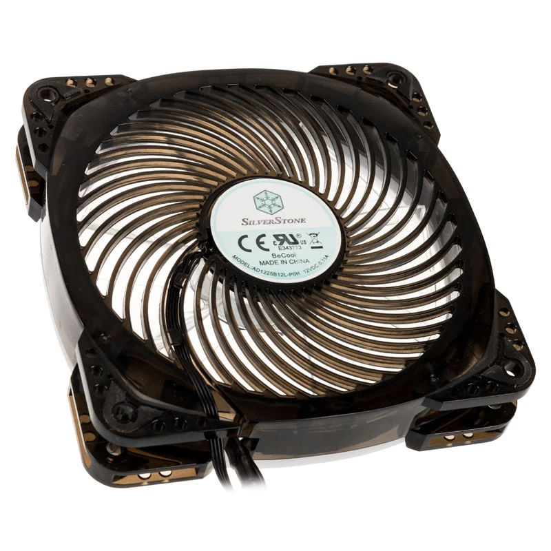 SilverStone SST-AP124-ARGB ανεμιστήρας κουτιού 120mm ARGB - μαύρο