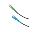 Καλώδιο patch οπτικών ινών Extralink SC/APC–SC/UPC στρογγυλό Drop SM G.657.A2 40 m FTTH, Simplex, Μαύρο