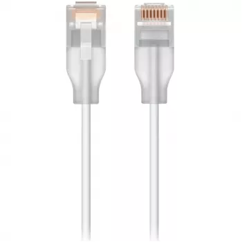 Ubiquiti UACC-Cable-Patch-EL-0.15M-W Καλώδιο δικτύου Translucent, Λευκό Cat6