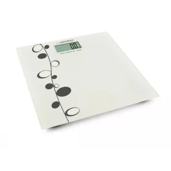 Ζυγαριά σώματος Esperanza Zumba EBS005 - ηλεκτρονική, 180 kg, λευκό γυαλί