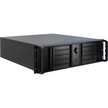 Inter-Tech 3U-3098-S Rack μαύρο