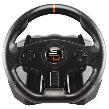 Subsonic SA5595-PC Χειριστήριο gaming Μαύρο USB Τιμόνι + πεντάλ
