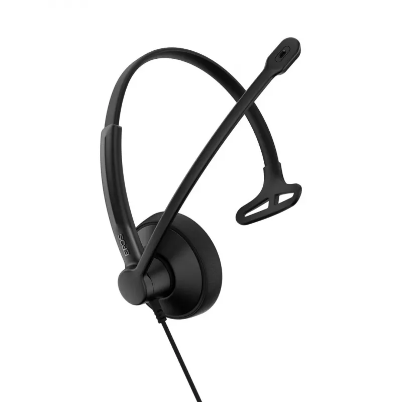 Headset EPOS IMPACT 100 MS Mono USB-C+A Ενσύρματο Ελαφρύ 51g