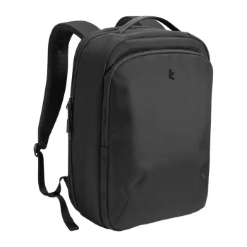 Σακίδιο laptop Tomtoc Explorer-T60 (μαύρο) — προστατευτική θήκη για laptop έως 15,6 ίντσες, αδιάβροχο ύφασμα, ενισχυμένοι ιμάντες