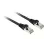 Καλώδιο δικτύου Sharkoon Patch SFTP RJ-45 Cat.7a 50cm μαύρο