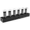 Επιτραπέζιο ρολόι Lamptron DC601 IPS μαύρο — ψηφιακό επιτραπέζιο ρολόι με οθόνη IPS