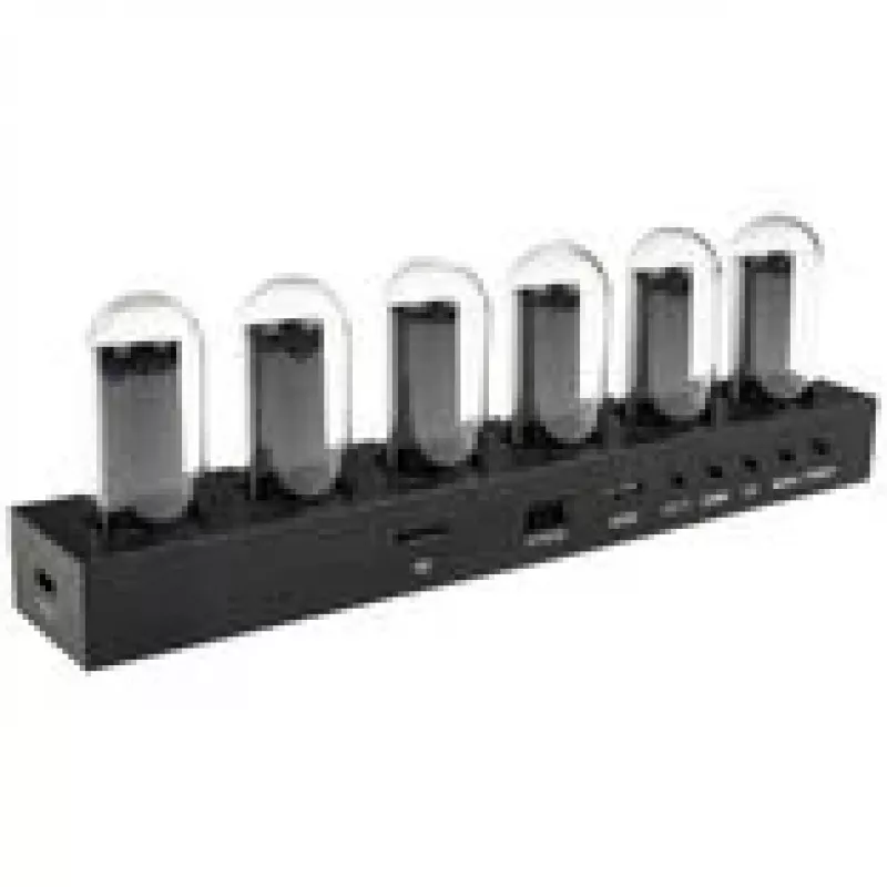 Επιτραπέζιο ρολόι Lamptron DC601 IPS μαύρο — ψηφιακό επιτραπέζιο ρολόι με οθόνη IPS