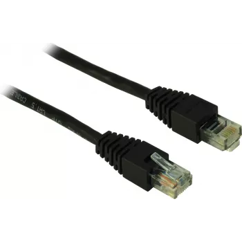 Inter-Tech AC Καλώδιο LAN CAT5 UTP, 15,0m Μαύρο