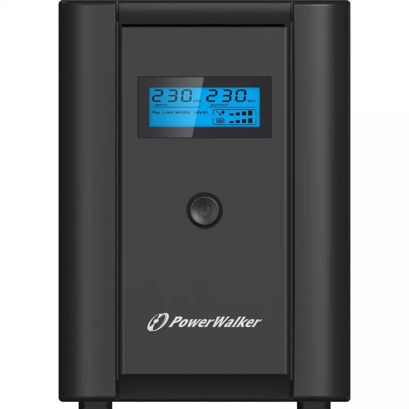 PowerWalker VI 2200 SHL Schuko USV Line-Interactive 2,2 kVA 1200 W 4 έξοδοι AC